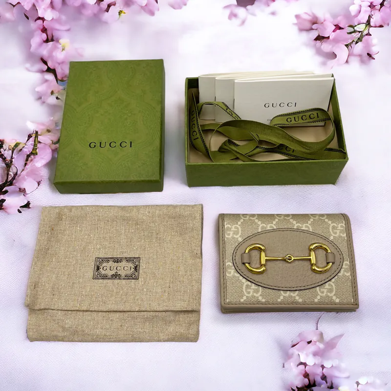 GUCCI 馬銜扣1995短夾